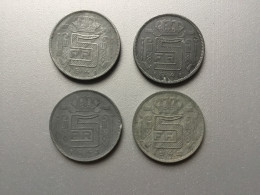 Belgique 5 Frs 1941 Fr-Fl. 1943 Fr. 1945 Fr - 5 Francs