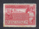 AP528 - SAN MARINO 1907 , Espresso N. 1  ***  MNH. Forti Ossidazioni Al Retro - Sellos De Urgencia