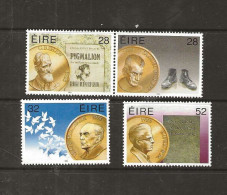 Ireland 1994 Nobel Laureates,  Mi 874-877 MNH(**) - Used Stamps