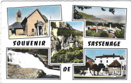 Delcampe - 38  (Isère) - SOUVENIR DE SASSENAGE - Multivues - Sassenage