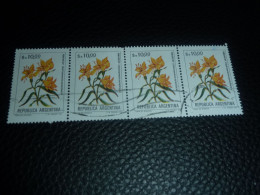 Républica Argentina - Amancay - Alstroemeria Aurantiaca - 10 $a - Yt 1390 - Multicolore - Oblitérés - Année 1983 - - Oblitérés