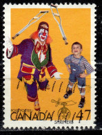 CDN+ Kanada 2001 Mi 2005 Clown - Oblitérés