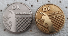 Volleyball Club OK MISLINJA  Slovenia Ex Yugoslavia  Vintage Pins - Volleybal