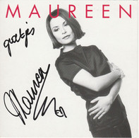 Maureen   125 X125mm - Autographes