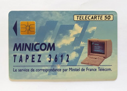 Télécarte France - 3612 Minicom - Sin Clasificación