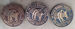 Volleyball Club Partizan Rogoza 1983 Slovenia Ex  Yugoslavia Vintage Pins - Volleyball