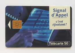 Télécarte France - Signal D'Appel - Zonder Classificatie