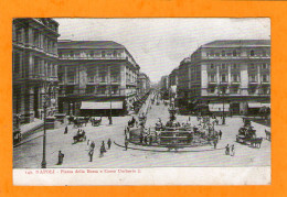 NAPOLI - Piazza Della Borsa E Corso Umberto I - - Napoli (Naples)