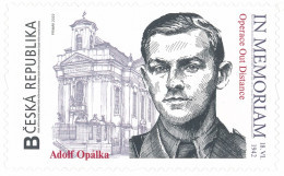 Czech Rep. / My Own Stamps (2022) 1402: IN MEMORIAM 1942 - Adolf Opalka (1915-1942) Operation Out Distance / WW2 - Ongebruikt