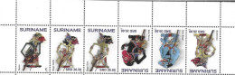 SURINAME, 2022, MNH,WAYANG, PUPPETS,6v - Marionnetten