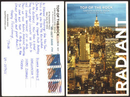 USA New York Panoramic View Rockefeller Center Night Nice Stamp #38931 - Multi-vues, Vues Panoramiques