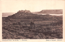 MIRAMAS Vieux-13-Bouches Du Rhône-Panorama-Cachet Tampon Militaire-405 ème R.AD.C.A  1255 ème Batterie Cliché Parraud - Sonstige & Ohne Zuordnung