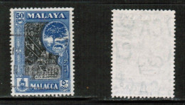 MALAYA---Malacca   Scott # 52 USED (CONDITION AS PER SCAN) (Stamp Scan # 897-14) - Malacca