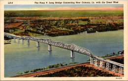 Louisiana New Orleans The Huey P Long Bridge Curteich - New Orleans