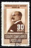 Türkiye 1951 Mi 1292 Henry Carton De Wiart, Founder Of Interparliamentary Union - Gebraucht