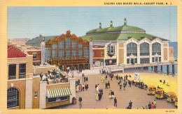 ETATS-UNIS - New Jersey - Casino And Board, Walk, Absury Park - Carte Postale Ancienne - Other & Unclassified