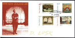 New Zealand 1999 Doris Lusk - Art FDC - FDC