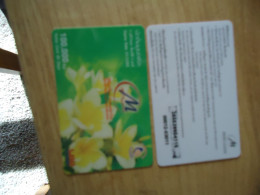 LAOS USED CARDS  PLANTS FLOWERS - Blumen