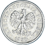 Monnaie, Pologne, 10 Groszy, 1990 - Pologne