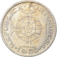 Monnaie, Mozambique, 20 Escudos, 1960, TTB, Argent, KM:80 - Mosambik