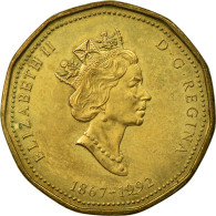 Monnaie, Canada, Elizabeth II, Dollar, 1992, Royal Canadian Mint, Ottawa, TTB - Canada