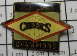 1116B Pin's Pins / Beau Et Rare / THEME : SPORTS /  CREEKS BASKET-BALL CHAMPIONS - Basketball