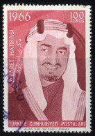 Türkiye 1966 Mi 2010 King Faisal - Gebruikt