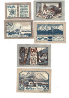 **notgeld   Austria Kossen Serie Compleet  468/1a  Cat Val 6,00 Euro - Autriche