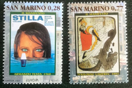 San Marino - C16/39 - MNH - 2003 - Michel 2085#2086 - Plakaatkunst - Ungebraucht