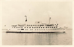 M/s ORESUND * Carte Photo * Bateau Paquebot Commerce * Photographe Malmö Sverige Suède - Dampfer