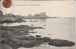 44  - Carte Postale Ancienne De  PIRIAC SUR MER   La Plage De Castelli - Piriac Sur Mer