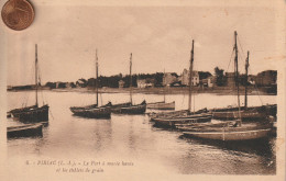 44  - Carte Postale Ancienne De  PIRIAC SUR MER   Le Port Et Les Chalets De Grain - Piriac Sur Mer