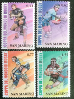 San Marino - C16/40 - MNH - 2003 - Michel 2109#2112 - Rugby - Ungebraucht