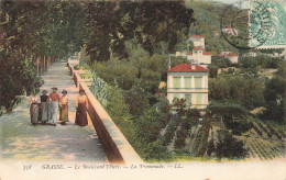 Grasse * Le Boulevard Thiers Et La Promenade - Grasse