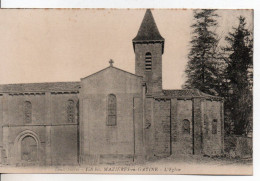 Carte Postale Ancienne Mazières En Gâtine - L'Eglise - Mazieres En Gatine