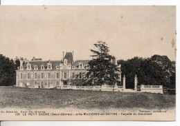 Carte Postale Ancienne Mazières En Gâtine - Le Petit Chêne. Façade Du Couchant - Mazieres En Gatine