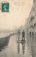 Paris * 4ème * Le Quai De Béthune * Le 30 Janvier 1910 * Crue De La Seine , Catastrophe - Arrondissement: 04