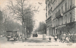 Neuilly Sur Seine * Avenue Du Roule * Attelage * Café Buvette - Neuilly Sur Seine