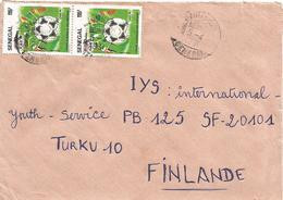 Senegal 1991 Diourbel African Nations Cup Cairo Football Soccer 115f Cover - Africa Cup Of Nations