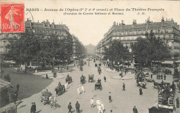 Paris * 1er 2ème 9ème * Avenue De L'opéra Et Place Du Théâtre Français * Omnibus - Paris (01)