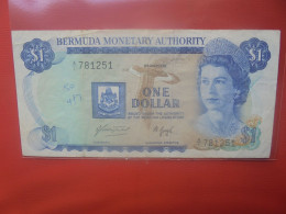 BERMUDES 1$ 1975 Circuler (B.29) - Bermudes