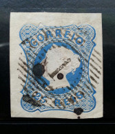 Portugal 1853 Queen Maria II 25R Used Sc#2 - Oblitérés