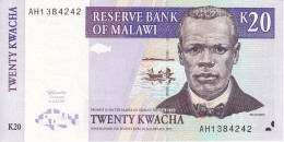 BILLETE DE MALAWI DE 20 KWACHA DEL AÑO 1997 SIN CIRCULAR (UNC) (BANKNOTE) - Malawi