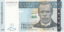 BILLETE DE MALAWI DE 200 KWACHA DEL AÑO 2003 SIN CIRCULAR (UNC) (BANKNOTE) - Malawi