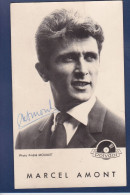 Signature Autographe De Marcel AMONT Sur CPSM Voir Dos - Andere & Zonder Classificatie