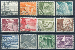 SWITZERLAND 1949 Landscapes And Technology Used. Michel 529-40 - Used Stamps