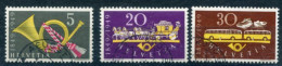 SWITZERLAND 1949 Postal Centenary Used. Michel 519-21 - Oblitérés