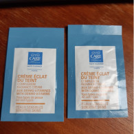 Lot De 2 Pochettes Crème éclat Du Teint Eye Care Comestics Haute Tolérance Paris - Kosmetika