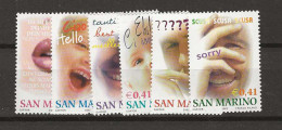 2002 MNH San Marino Mi 2044-49 Postfris** - Ungebraucht
