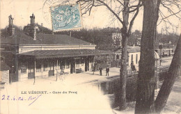 FRANCE - 78 - LE VESINET - Gare Du Pecq - Carte Postale Ancienne - Le Vésinet